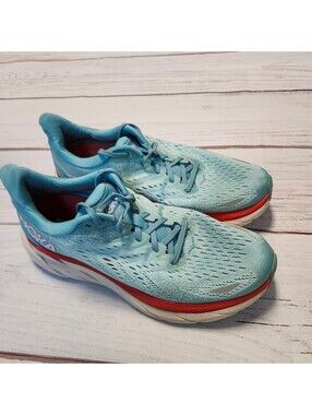 Hoka One One Bondi 8 Running Shoes Women's Size 9.5B Light Blue